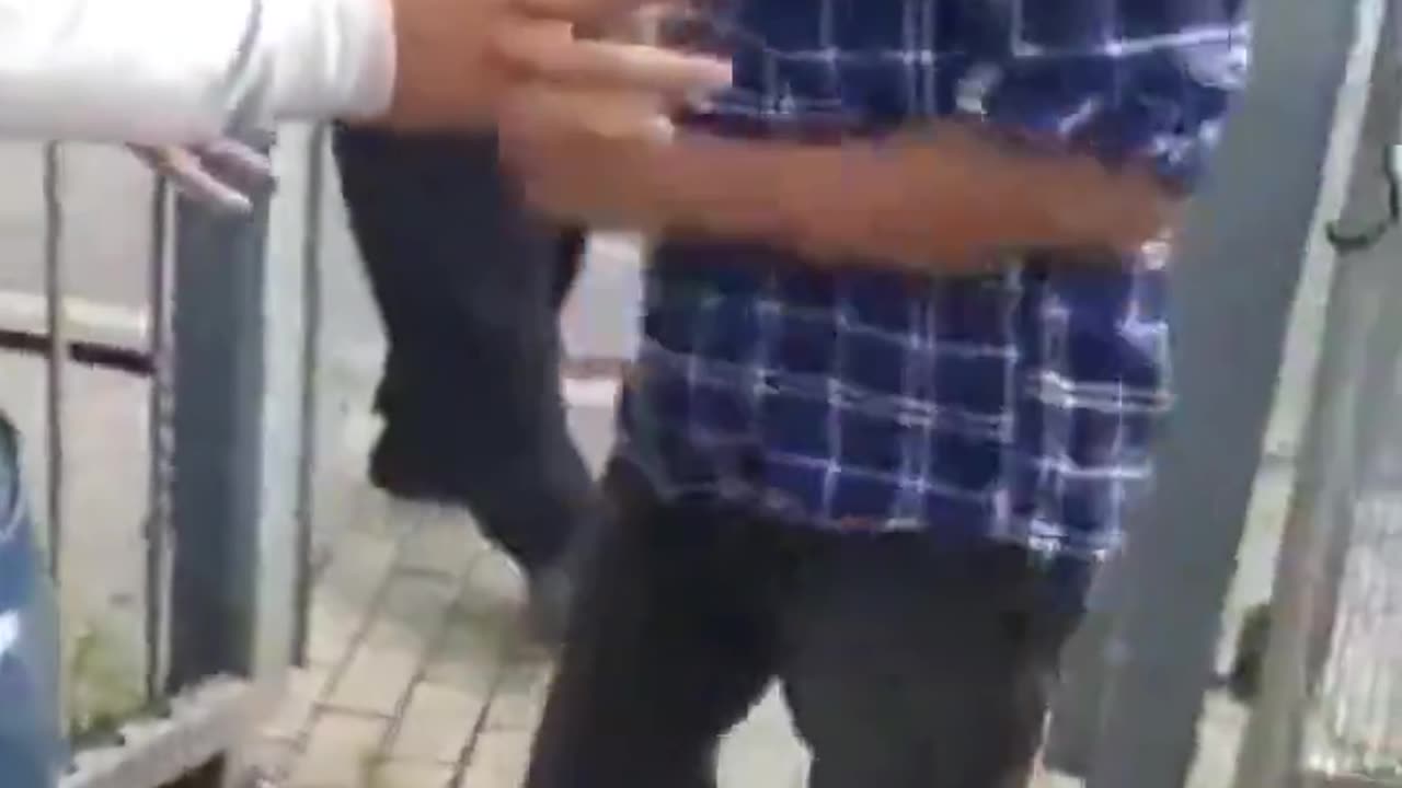 Armed Arab migrant takes over home