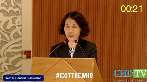 Canada's Chief Public Health Officer Promotes Pandemic Agreement at World Health Assembly