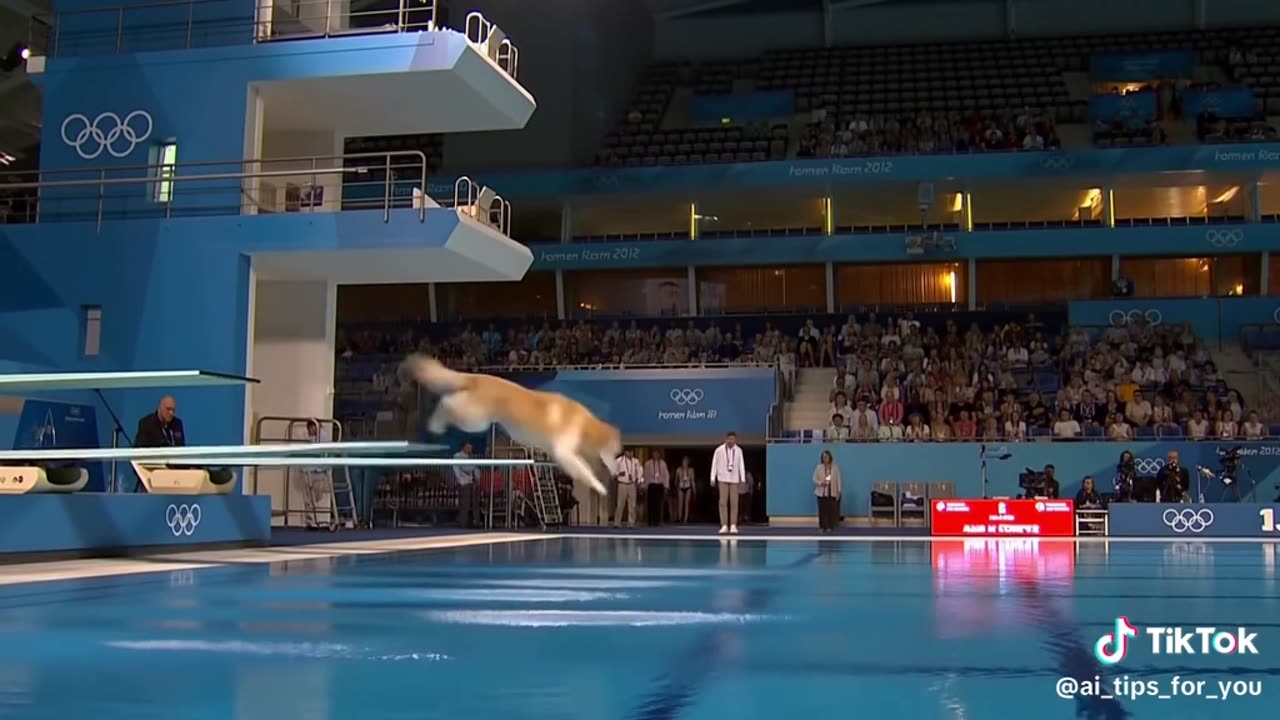 Doggy Olympics From Tiktok @ Ai_tips_for_you