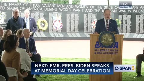 Better Late Than Never. Sleepy Joe Hosts Memorial Day Event, Four Days After Holiday.