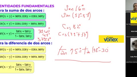VONEX SEMESTRAL 2024 | Semana 09 | Trigonometría