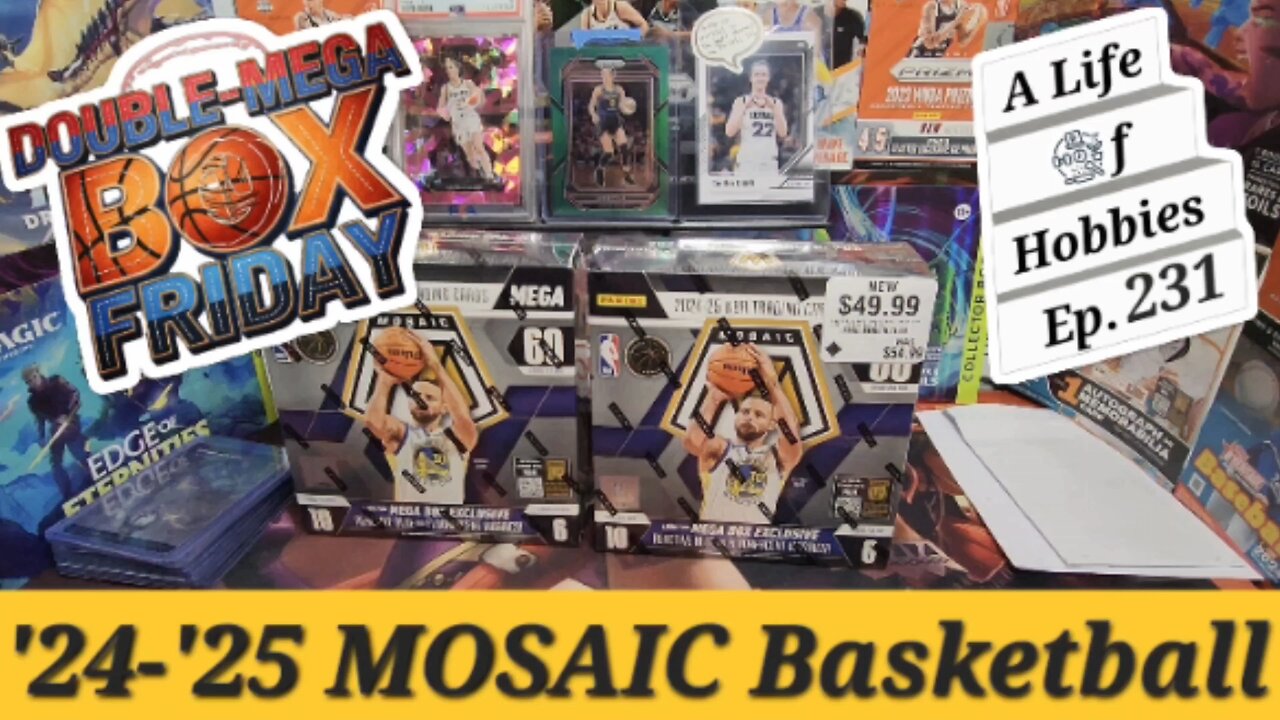 Double-Mega Box Friday! 2024-25 Mosaic Basketball e231