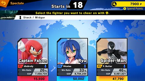 SSBU Online Spectator Mode with Special Characters Quickie 7/28/25