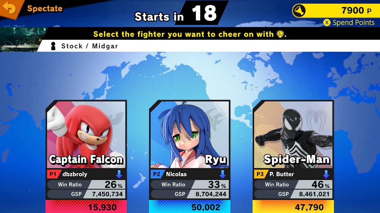 SSBU Online Spectator Mode with Special Characters Quickie 7/28/25