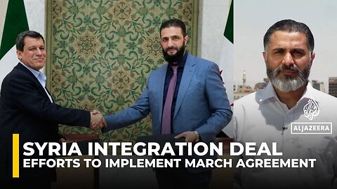 SDF leader meets Syrian president and US envoy in Damascus amid doubts over integration agreement