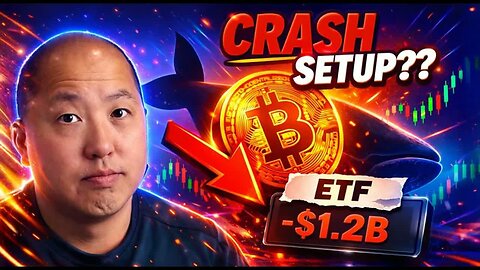 Bitcoin Crash or Setup? Massive ETF Outflows & Whale Moves