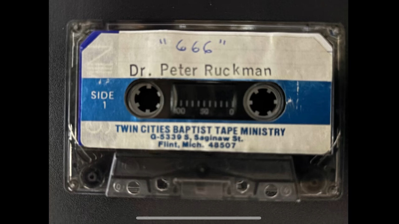 "666" - Dr. Ruckman
