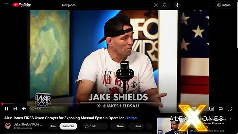 Clout Chasers Were CAUGHT Falsely Claiming Jones Fired Shroyer For Criticism Of Israel / Mossad!