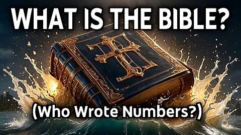 What is the Bible? (Who Wrote Numbers? - Moses or someone else?)