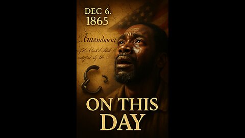 On This Day: 13th Amendment Ratified – Dec 6, 1865