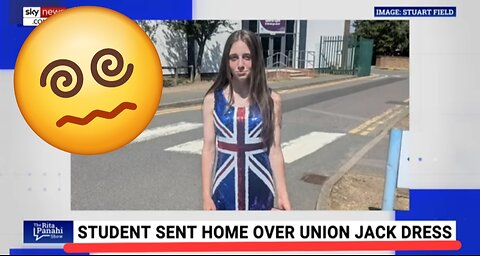 Skolepige bortvist for patriotisme 😵‍💫