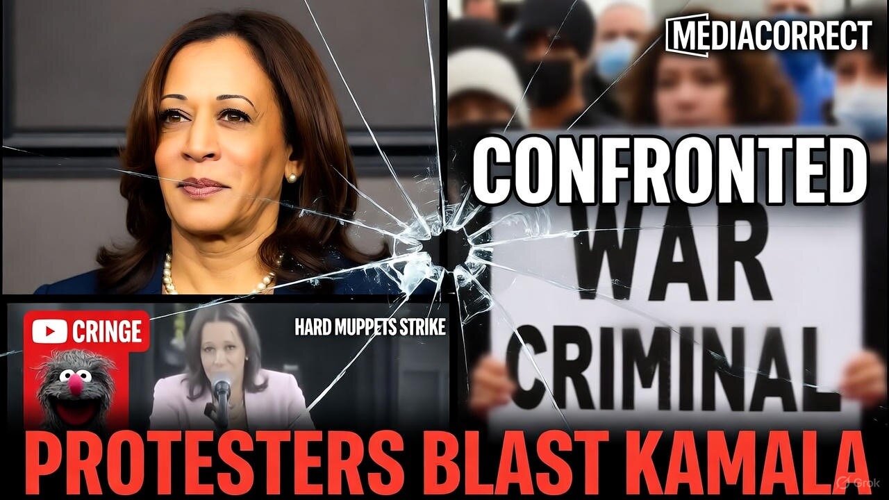 CRASHING Kamala's Book Party: "You Are a WAR CRIMINAL!"