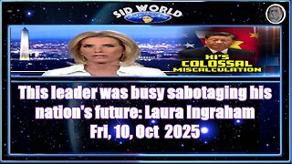 This leader was busy sabotaging his nation's future Laura Ingraham