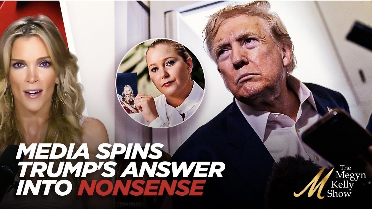 Media Spins Trump’s Answer About Epstein and Virginia Giuffre Into Complete Nonsense