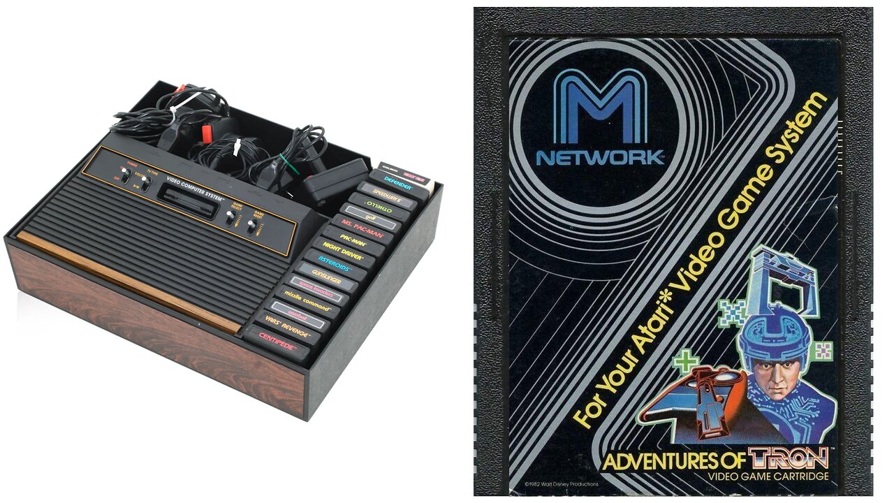 Atari 2600 - Adventures of Tron