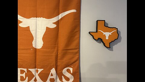Texas Longhorn Plaque