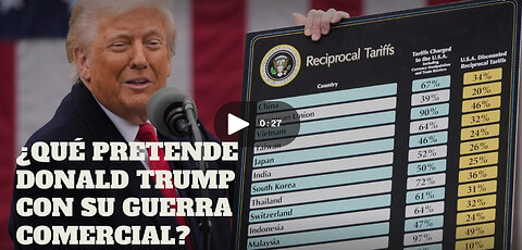 ¿Qué pretende Donald Trump con su Guerra Comercial?