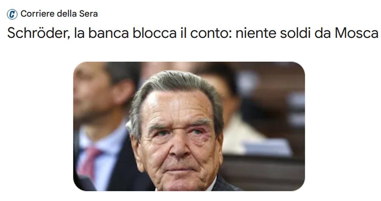 Il blocco dei conti. Che fare.