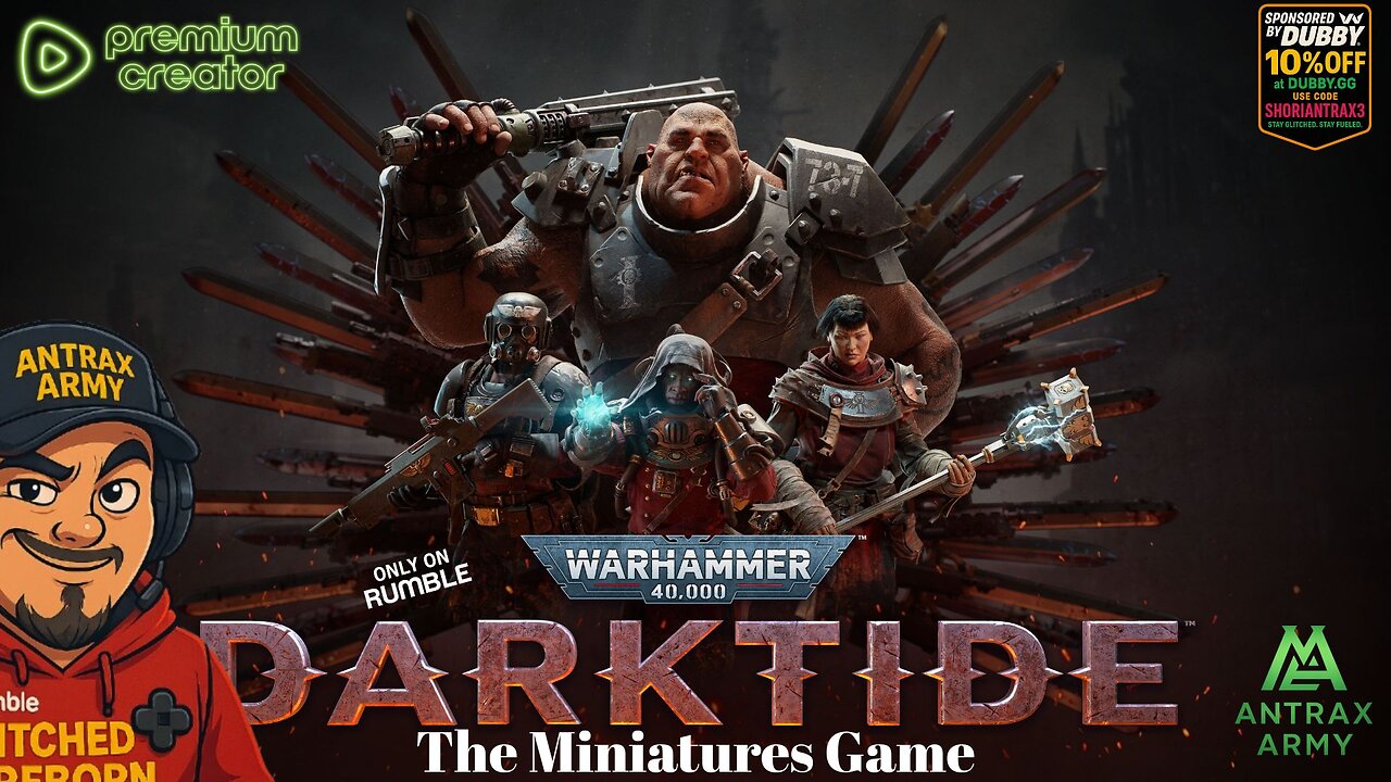 LIVE : Warhammer 40K Darktide – Miniature Assembly Madness! 🛠 ⚔