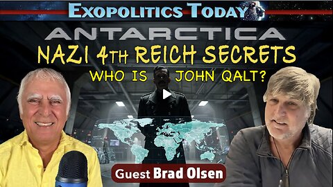 DR MICHAEL SALLA HOSTS BRAD OLSEN. Uncovering Antarctica’s Secrets & Hidden History