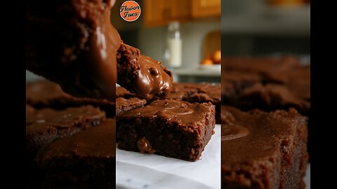 "3-Ingredient Nutella Brownies in 30 Seconds!"🍫⚡⏱️