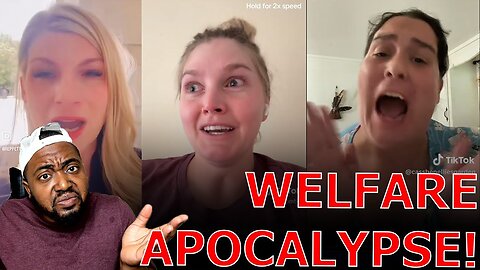 High Calorie Liberal Women IN TEARS Over Trump Big Beautiful Bill Taking Away Their Free Welfare!
