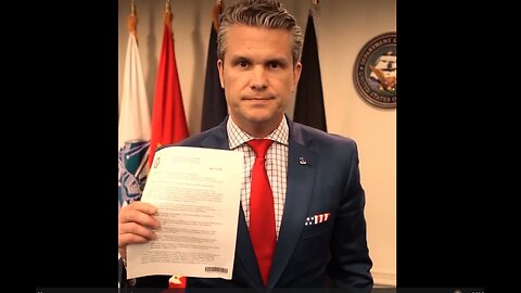 Secretary Hegseth: No Service Members With Gender Dysphoria
