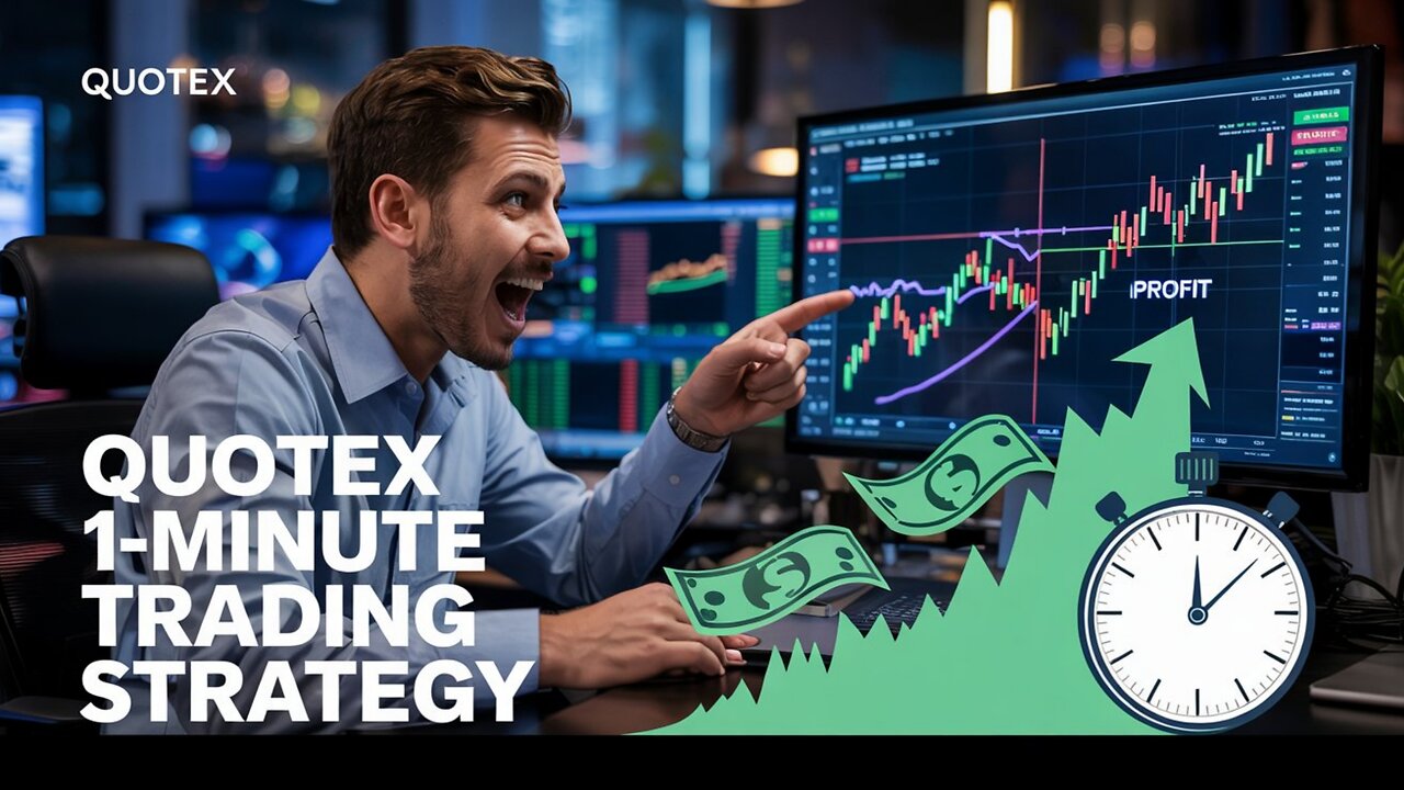 Quotex 1-Minute Trading Strategy | Quotex Trading Strategy | No Losses Only Profits | Quotex Trading