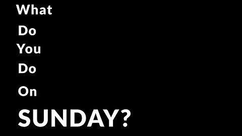 What do you do on a Sunday Low Tier God [Chelka Reupload]