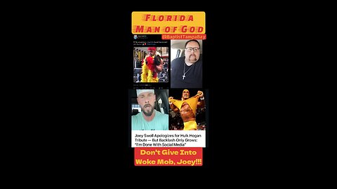 Hulk-Hating Liberal Mob Cancels Fitness Positivity Influencer Joey Swoll... HOW TO RESPOND & WHY