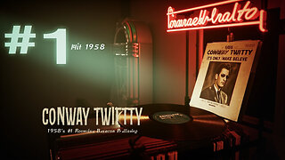 Conway Twitty ~ Full Video "It's Only Make Believe" Portrait Format