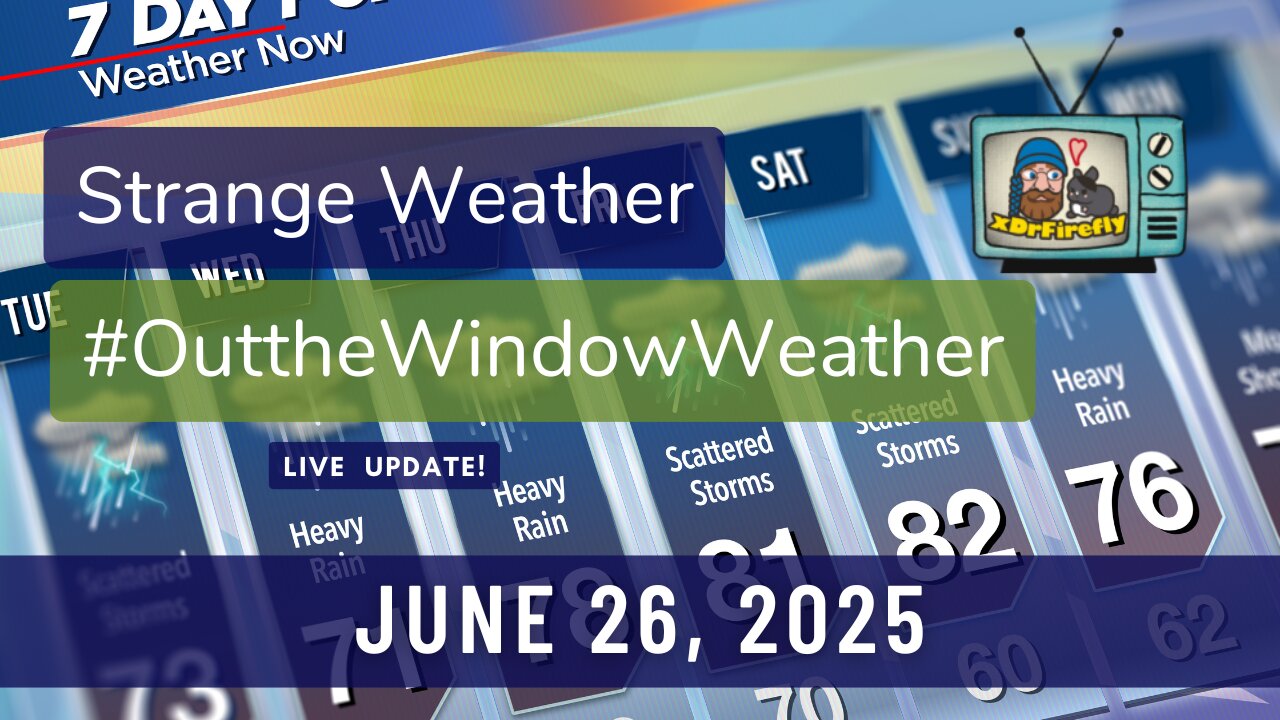 26June25 : Interesting Weather | #OuttheWindowWeather Special Report