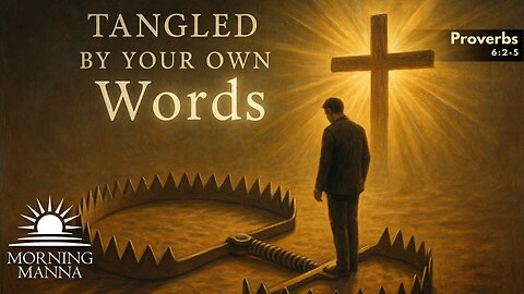 Morning Manna - July 3, 2025 - Proverbs 6:2-5 - Tangled by Your Own Words