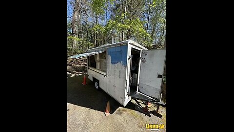 2024 Haulmark 7' x 12' Mobile Kitchen Catering Concession Trailer for Sale in Virginia!