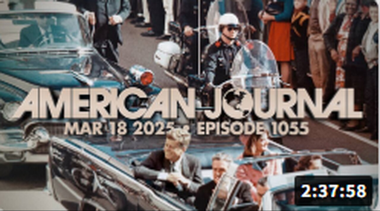 The American Journal: JFK Files To Be Released, Hunter & Ashley Biden Lose Secret Service Protection, MAGA Rejects War With Iran - FULL SHOW - 03/18/2025