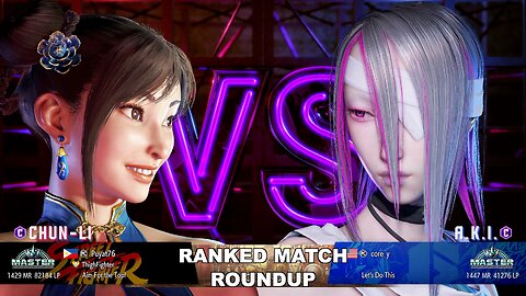 Kuya Kalbo SF6 Ranked Match Roundup. Chun Li Master Rank [Hori Fight Stick]