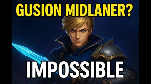 MLBB - The Impossible Gameplay Gusion Midlaner Challenge!