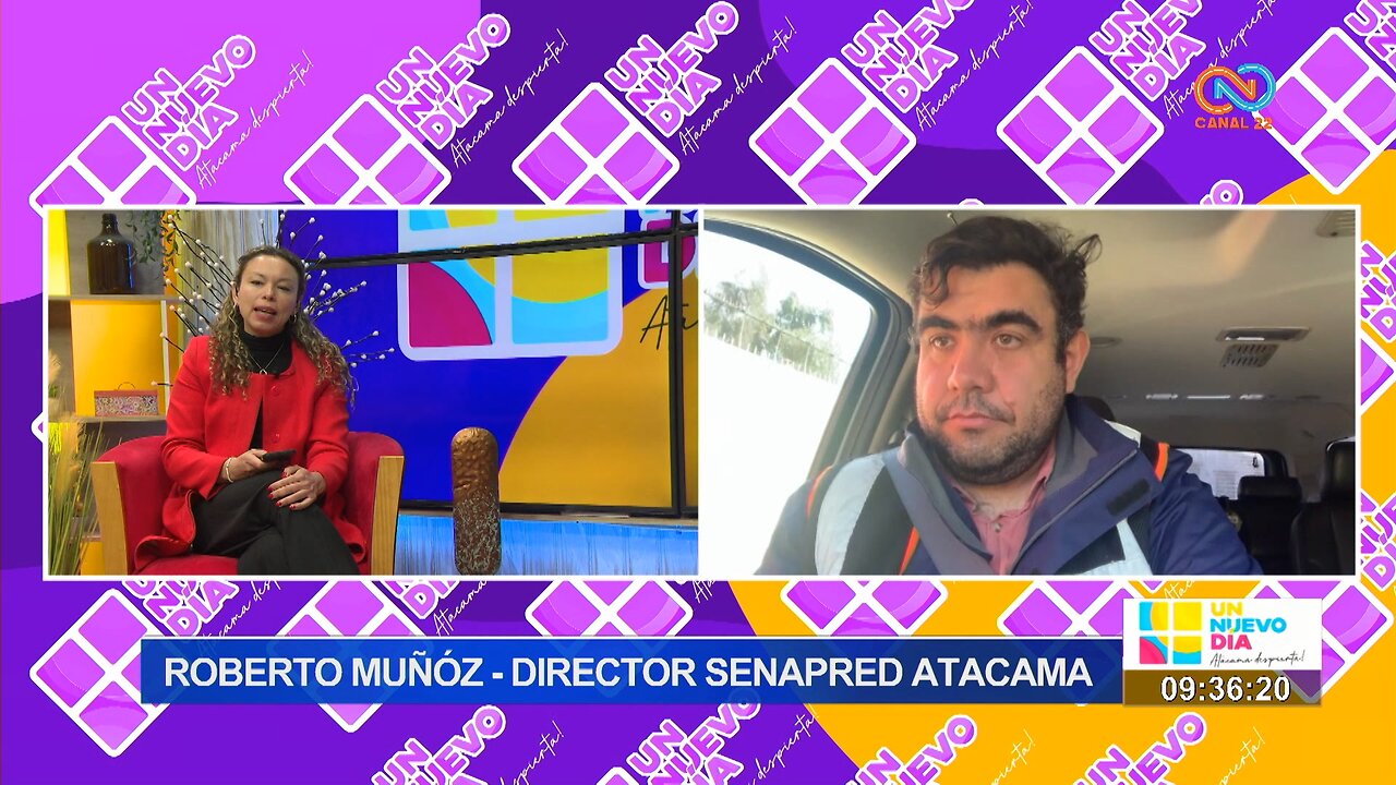 Roberto Muñoz Director Senapred Atacama