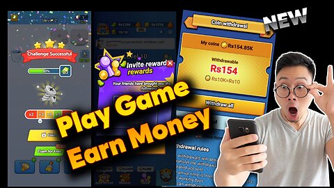 Make Money Online By Playing Game mobile game | Earn money Online without investment
