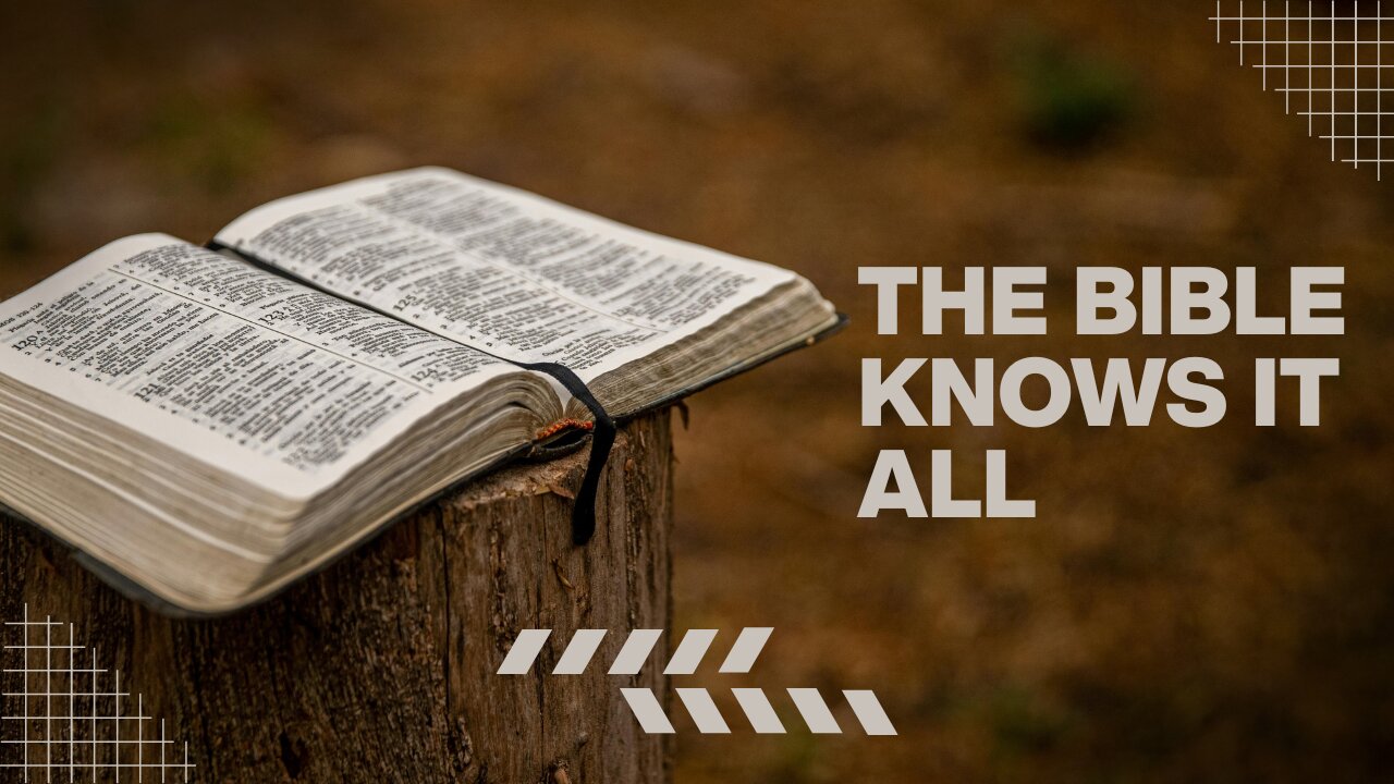 At the End of the Day… The Bible Has All the Answers