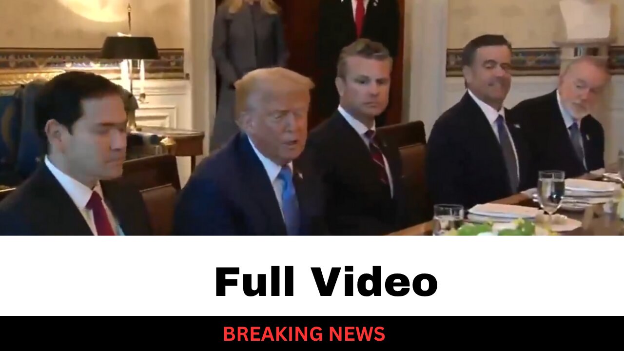 Full: Trump And Netanyahu Answer Questions