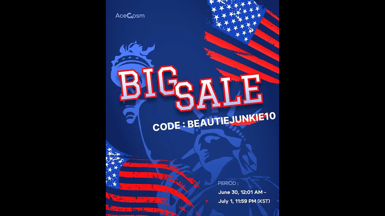 Acecosm Sale Has Started 🇺🇸 Today, June 29 [KST]