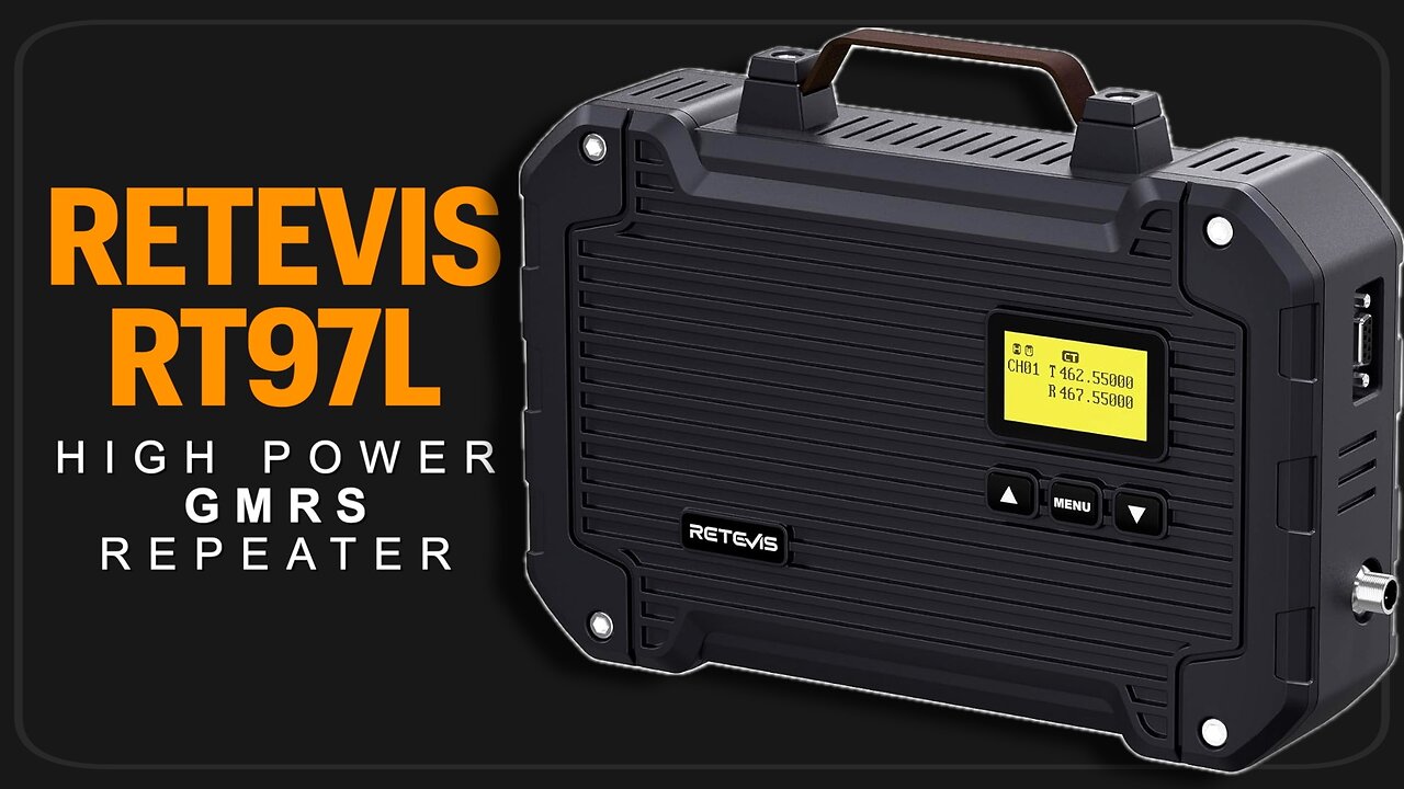 Review Of The Retevis RT97L 25-Watt GMRS Repeater