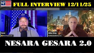 Mike King: Full Interview 12/11/25 - EBS & Ten Days of Darkness By Midnight Worldwide!