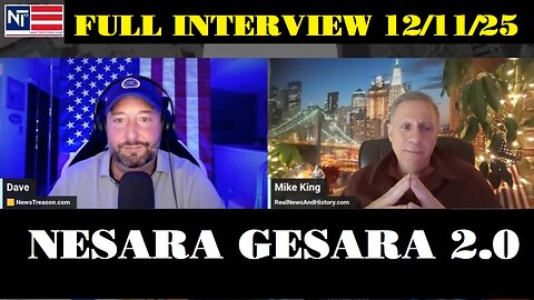Mike King: Full Interview 12/11/25 - EBS & Ten Days of Darkness By Midnight Worldwide!
