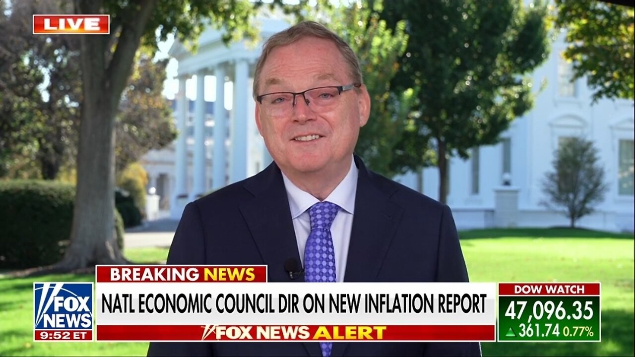 NEC Director: There's NO Evidence That Tariffs Had A Negative Impact On Core Inflation