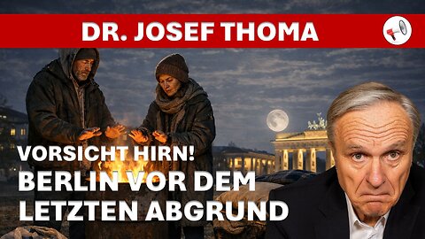 Vorsicht Hirn! Berlin am letzten Abgrund? – Was uns nach der Wahl droht | Satire mit Dr. Josef Thoma