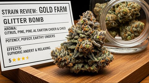 California Gold Farm Glitter B o m b