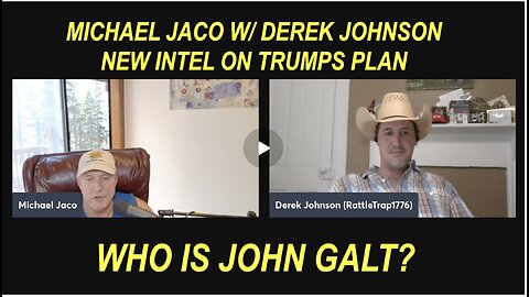 JACO W/ Derek Johnson on President Trumps war plans & revealing MAGA infiltrators. WHO IS John Galt?