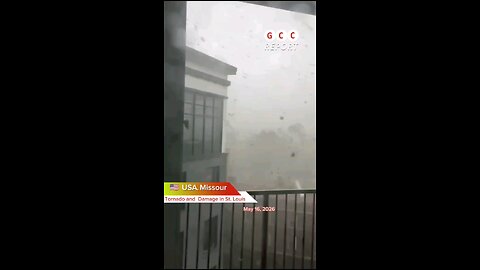 #USA #Missouri #StLouis #tornado #storm #destruction #emergencyservices #Weather #Climate